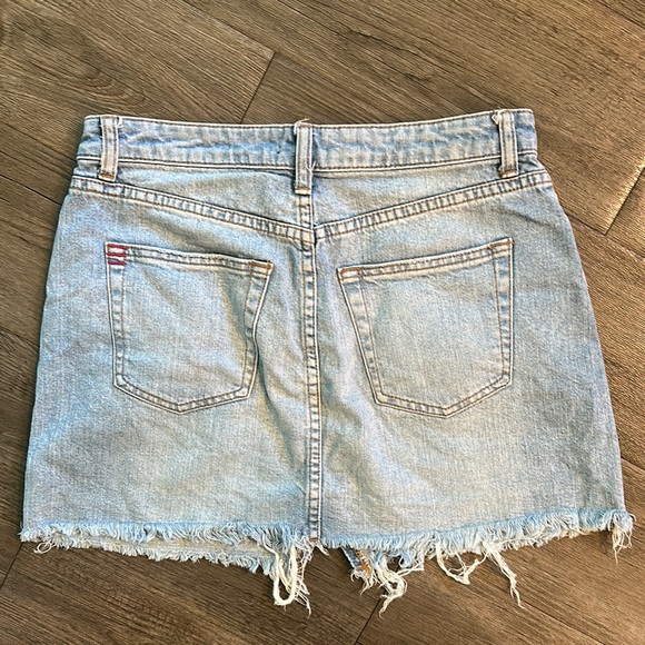 BDG Light Blue Denim Skirt - Picture 5 of 5